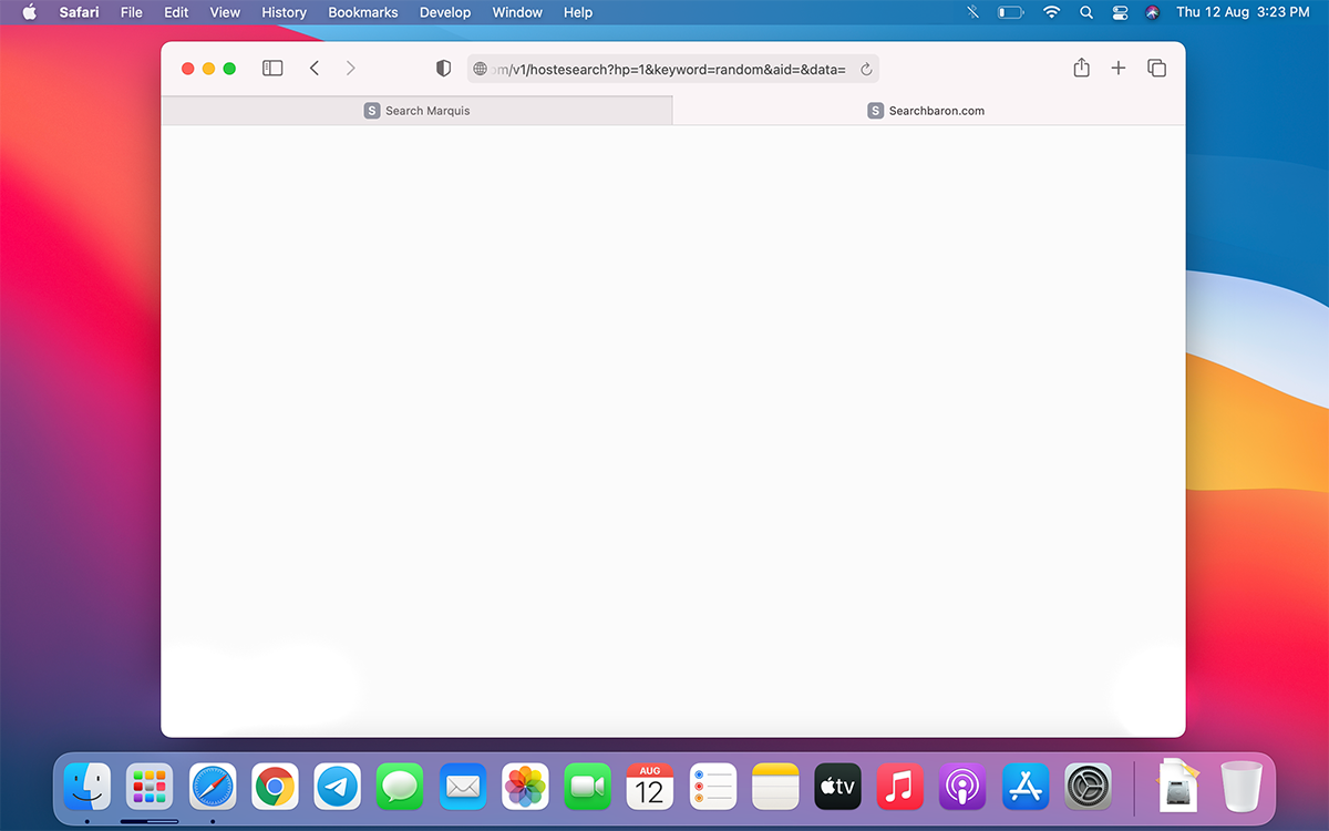 SearchBaron.com browser redirect SearchBaron.com browser redirect